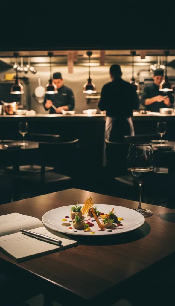 food critic chef alex manfredini